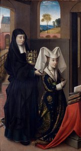 Isabel of Portugal with Saint Elizabeth