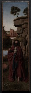 Saint John the Baptist in a Landscape, c.1445 by Petrus Christus