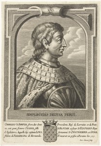 Charles III of France (879-929) by Petrus Clouwet