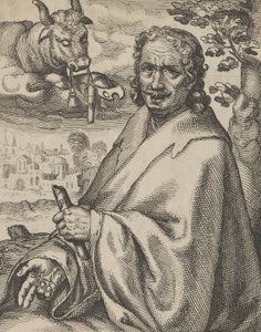Luke, from The Four Evangelists by Petrus Feddes