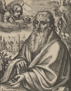 Matthew, from The Four Evangelists by Petrus Feddes