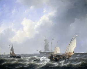 Seascape from the Zeeland Waters