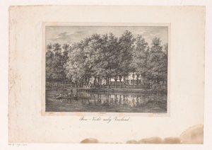 View of Breevecht Estate by Petrus Josephus Lutgers