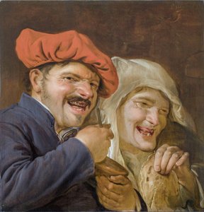 Rommelpot Player by Petrus Staverenus