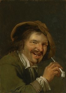 Smell: A Laughing Man Smoking a Pipe (from the series Personifications of the Five Senses)