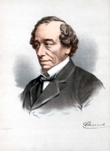 Benjamin Disraeli, 1st Earl of Beaconsfield, British Conservative statesman, c1890 by Petter and Galpin Cassell