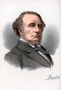 Richard Monckton Milnes, 1st Baron Houghton, English Poet and Politician, c. 1890 by Petter and Galpin Cassell