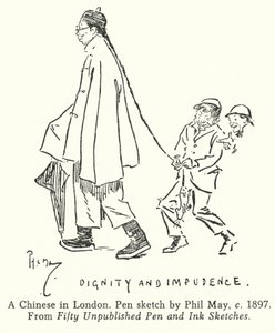 A Chinese in London by Phil May