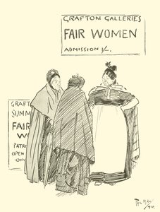 Cartoon by Phil May, from the 1890s by Phil May