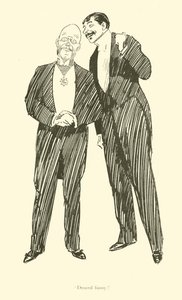 Cartoon by Phil May, from the 1890s by Phil May