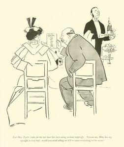Cartoon by Phil May, from the 1890s