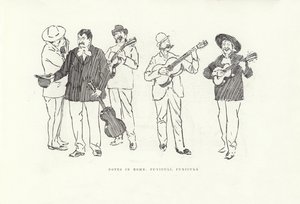 Notes in Rome, Funiculi, Funicula by Phil May