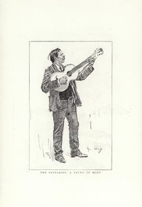 The Guitarist, a Study in Rome