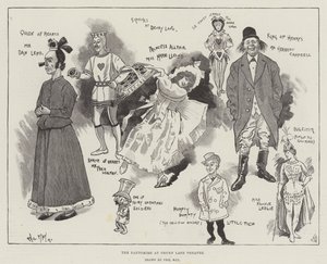 The Pantomime at Drury Lane Theatre