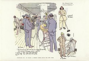 Westward Ho! On board a German liner bound for New York by Phil May