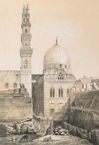 Mosque and Tomb of El Ghoury by Philibert Joseph Girault de Prangey