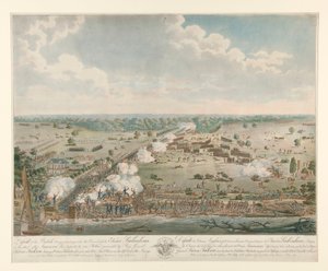 Defeat of the British Army (Battle of New Orleans) by Philibert Louis Debucourt