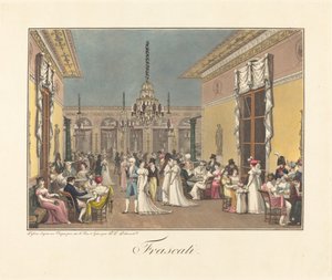 Frascati by Philibert Louis Debucourt