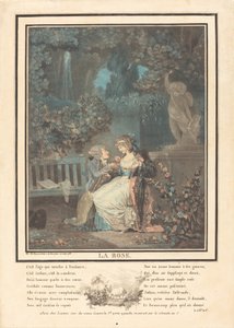 The Rose by Philibert Louis Debucourt