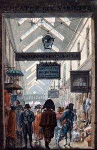 The Shopping Arcade des Panoramas in Paris