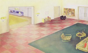 1930s Interiors: Hall by Philip Alexius de (after) Laszlo