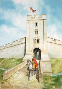 Sherborne Old Castle, c13th century