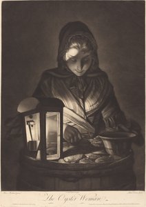 The Oyster Woman by Philip Dawe after Henry Robert Morland