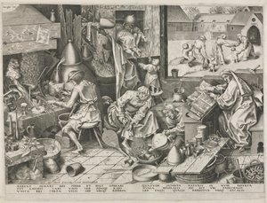 Alchemist by Philip Galle