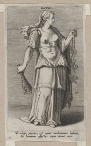 Ratio, from Prosopographia by Philip Galle