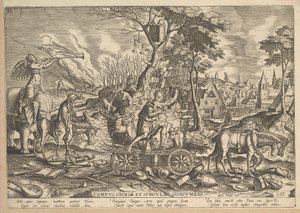 The Triumph of Time by Philip Galle