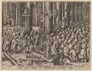 Faith by Philip Galle after Pieter Bruegel the Elder