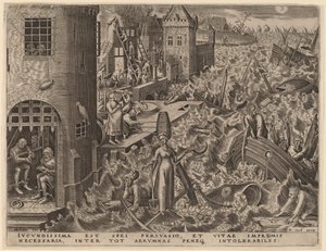 Hope by Philip Galle after Pieter Bruegel the Elder