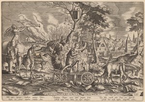The Triumph of Time by Philip Galle after Pieter Bruegel the Elder
