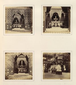 Alhambra and Court of Lions, View in South Transept