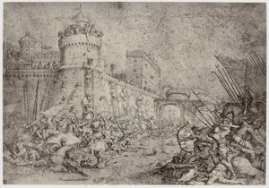 Tempesta [?], The Storming of Jerusalem by Philip Henry Delamotte