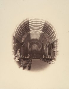 View in Central Hall, Art Treasures Exhibition, Manchester by Philip Henry Delamotte