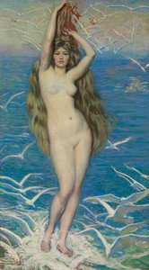 Girl with Gulls, c.1920