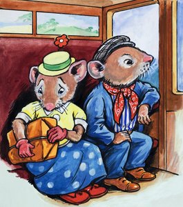 The Town Mouse and the Country Mouse by Philip Mendoza
