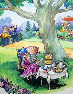 Town Mouse and Country Mouse by Philip Mendoza