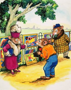 Town Mouse and Country Mouse by Philip Mendoza