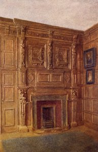 Chimney-piece and part of Room at No 4 Coleman Street