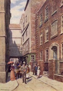Entrance to Bishopsgate from Great St Helens by Philip Norman