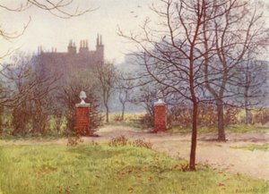 Garden from Scarsdale House, Kensington, 1892 by Philip Norman