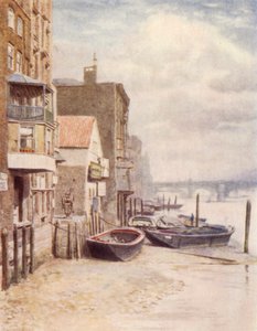 Old Buildings from St Pauls Pier by Philip Norman