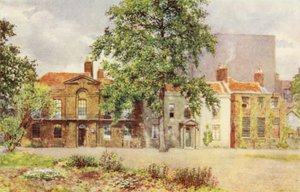 Old Houses on Site of Victoria and Albert Museum, 1899