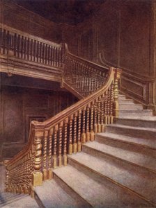 Staircase of No 10 Austin Friars by Philip Norman