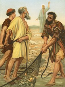 Christ Calling the Disciples by Philip Richard Morris