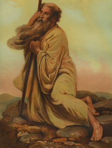 Moses Viewing the Promised Land by Philip Richard Morris