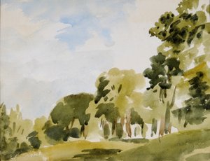 (watercolor on paper) by Philip Wilson Steer
