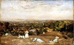 Children Playing, Ludlow Walks by Philip Wilson Steer